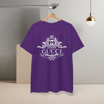 Nueva Camisa Para Hombre Divertida Logotipo Guciii Talla USA a 5XL Foto 1 de 4