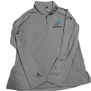 The North Face Damen Large PepsiCo Demand Accelerator grau 1/4 Zip Pullover - Bild 1 von 9
