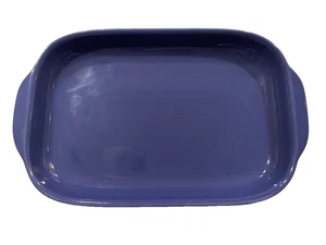 CW by CorningWare 1,9 Qt piatto casseruola da forno poco profondo in gres viola - Foto 1 di 3