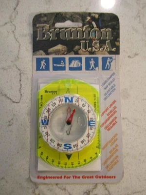 1986 Brunton U.S.A. 9020G Bússola no Pacote Original - Imagem 1 de 4