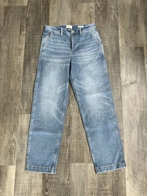 Pantalones de mezclilla holgados azul claro de algodón 30 nuevos sin etiquetas Foto 1 de 4