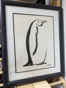 Robert Wyland 1990 Kunst Pinguin 289/750 - Bild 1 von 10