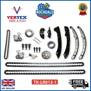 TIMING CHAIN KIT FOR JAGUAR 306PS 508PS 3.0 5.0PETROL SUPERCHARGED OE TK-LR013-1 - Picture 1 of 9