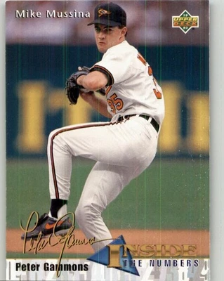 1993 Upper Deck Mike Mussina #463 Baltimore Orioles - Image 1 of 2