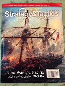 S&T Strategy & Tactics #282 Guerra del Pacifico Cile v Bolivia + gioco non perforato - Foto 1 di 2