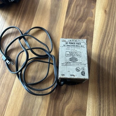 Transformador Eléctrico Aurora Modelo Motor DC-2 Power Pack 20 V De Colección Años 60 Foto 1 de 4