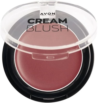 AVON: Cream Blush (Soft Plum) 2-in-1 Lip & Cheek Beauty Makeup [2.4g/.08oz] NIB - Image 1 of 4