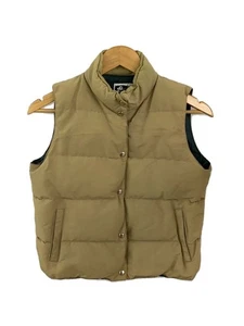 Engineered Garments Down Vest Cotton Beige Plain Size M #EK ZGA - Picture 1 of 4