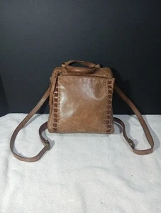The Sak Ventura Convertible Rucksack Distressed Braun Leder Umhängetasche B2 - Bild 1 von 14