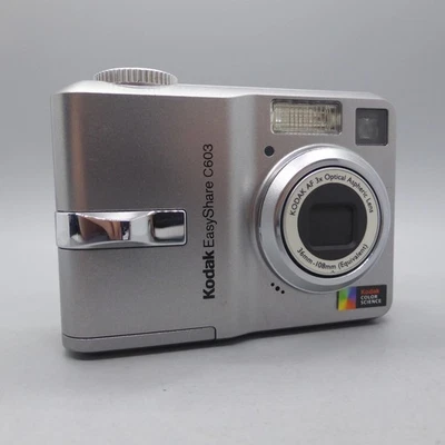 Kodak Digital Camera EasyShare C603 6.1MP Silver Tested - Image 1 of 4