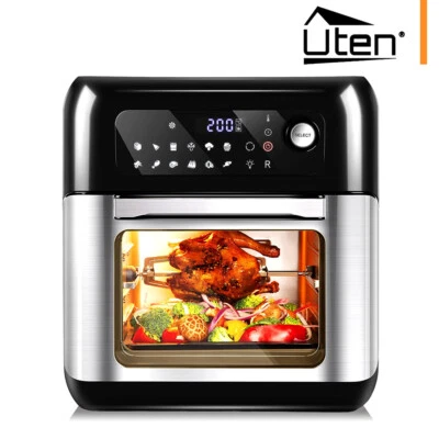 10L Heißluftfritteuse XXL Airfryer Fritteusen Heissluft Friteuse Backofen Ofen - Bild 1 von 4
