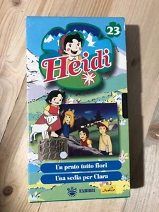 VHS Fabbri - Heidi 23: Un prato tutto fiori. Una sedia per Clara - Picture 1 of 1