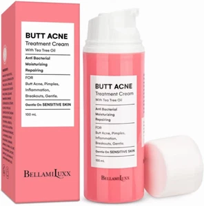 BellamiLuxx Butt Acne Clearing Lotion, Pure Plants Extracts for Reduce Acne...