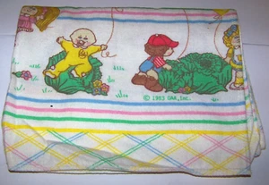 Vintage Cabbage Patch Kinder Baby Empfangsdecke Puppe Luftballons 80er 27 x 35 - Bild 1 von 6