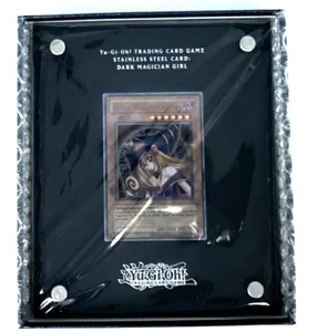 Yu-Gi-Oh! Trading Card Game Stainless Steel Card: Dark Magician Girl - Bild 1 von 2