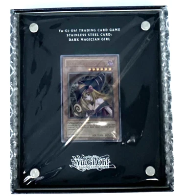 Yu-Gi-Oh! Trading Card Game Stainless Steel Card: Dark Magician Girl - Bild 1 von 2