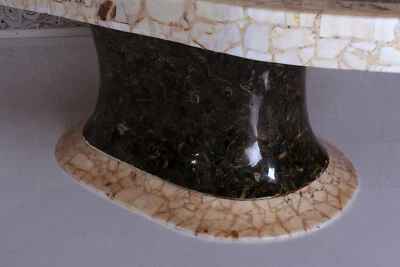 huge Onyx Oval Dining Table tulip 70er Tisch 70s by Muller's of Mexico tavolo - Bild 1 von 4