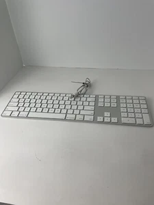 Apple USB Wired Keyboard A1243 with 10 Key Pad. Tested✅ - Picture 1 of 8