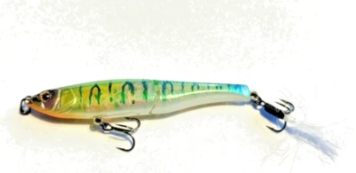 Illex / Jackall Spy Tail 70SS Wobbler, Swimbait, Jerkbait Kunstköder 7cm Sinking - Bild 1 von 3