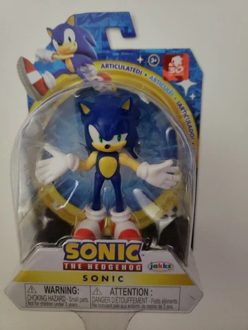 Sonic the Hedgehog 30th Anniversary  Sonic 2.5" Figure  Jakks Pacific SEGA Cover