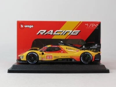 Burago Ferrari 499P #83 Kubica Shwartzman Ye Le Mans 2024 1/24 18-26313 - Immagine 1 di 4