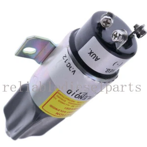 B20-00-0044 12V Fuel Shutoff Solenoid Valve Fits For Woodward 1700 Series - Picture 1 of 6
