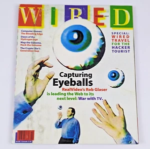 Wired Magazine October 1997 Capturing Eyeballs ~ No Label - Picture 1 of 3
