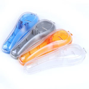 Men's Plastic Shaver Razor Case Hand Holder Box Travel Stora-wl - Picture 1 of 16