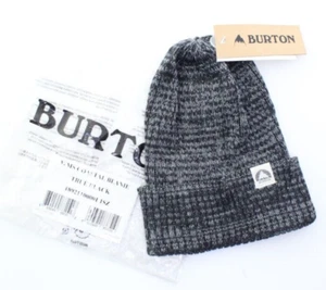 NWT - BURTON Women’s COASTAL True Black KNIT BEANIE - OSFM - Picture 1 of 1