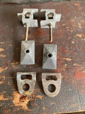 1986 1987 SUZKI GSXR750 GSXR1100 REAR SWING ARM AXLE ADJUSTER SET - Image 1 of 2