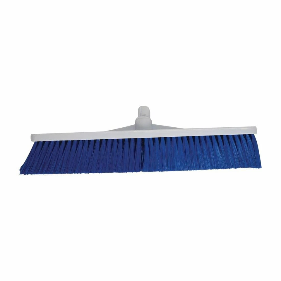 SCOT YOUNG SYR Hygiene Broom Head Soft Bristle Blue Floor Cleaning Bar Restaurants