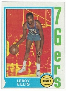 1974-75 TOPPS BASKETBALL #111 LEROY ELLIS - EXCELLENT