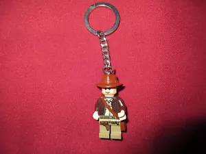 LEGO Indiana Jones Minifigure Keychain - Picture 1 of 2