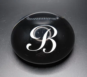 Glass Paper Weight Letter "B" Initial 3.5" Diameter Office Decor  - Picture 1 of 3