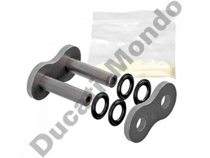 JT Eslabón de remache de cadena 530 Z3 X anillo conexión hueca junta de motocicleta negro RL - Imagen 1 de 3