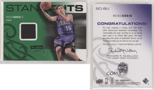 2008-09 Skybox Standouts Memorabilia Green Beno Udrih #SO-BU