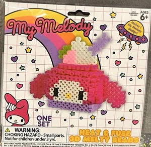 Hello Kitty & Friends Hitze Sicherung 3D Schmelzt Perler Perlen Design Kit Set My Melody - Bild 1 von 3