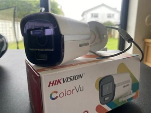 Hikvision 8MP 4K CCTV ColorVu PoC DS-2CE10UF3T-E IP67 Fixed Mini Bullet Camera - Picture 1 of 4