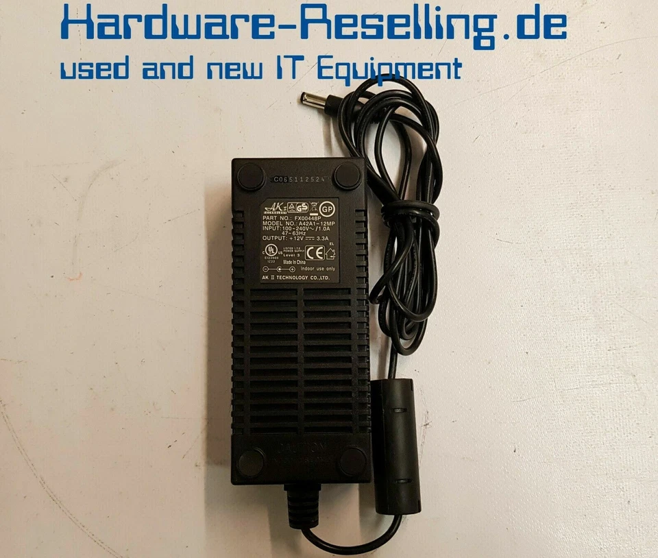 Netzteil AK II Technology A42A1-12MP FX00448P 100-240V~/1A - 12V 3.3A Universal - Bild 1 von 1
