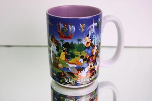 Disney Parks Coffee Mug Cup Purple Interior "GRANDMA " On Handle - Picture 1 of 4