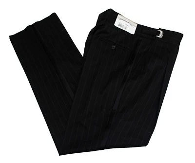 Pantalones de esmoquin a rayas negros Joseph Abboud talla 21-23 cintura para niños pantalones de vestir Foto 1 de 3