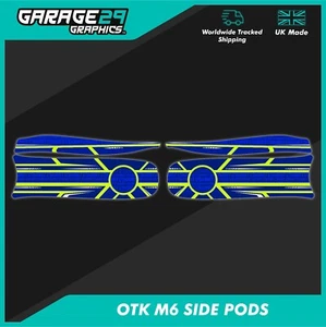 LN Kart Style M6 Side Pods Sticker Kit - Picture 1 of 1