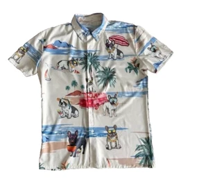 French Bulldog Frenchie Hawaiian Shirt Size XL NEW - Picture 1 of 1