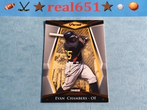 2011 TriStar Pursuit Orange #78 EVAN CHAMBERS Rookie-Prospect /99 | Pirates RC - Foto 1 di 5