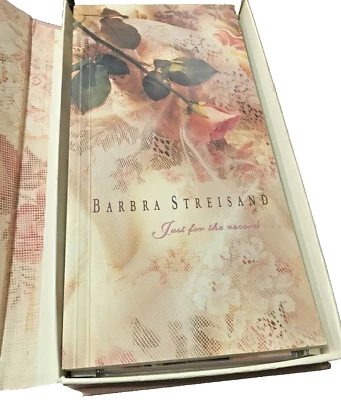 BARBARA STREISAND Just For the Record  Boxed Set, BOOK, 4 CASSETTE TAPES & PIC Foto 1 de 4