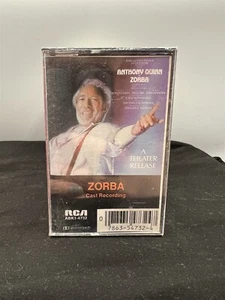 ZORBA CAST RECORDING CASSETTE TAPE ANTHONY QUINN - Bild 1 von 3