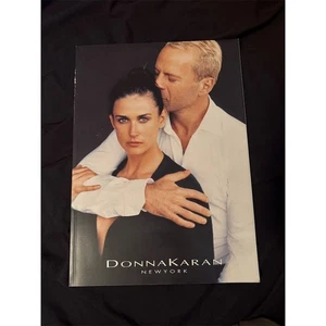 Donna Karan Look Book 1996 Demi Moore Bruce Willis Photography Edition - Picture 1 of 3