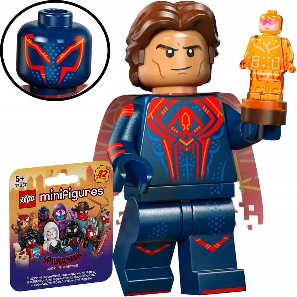 LEGO Minifigura 71050 Across The Spider-Verse Miguel O’Hara Spider-Man 2099 Nuevo en caja Foto 1 de 1