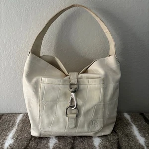 Bolso de Hombro Estilo Cocodrilo Albino VNT DOONEY & BOURKE S#1112063 Boho Atemporal - Imagen 1 de 9