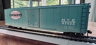 Accurail HO Kit #5004 50’ AAR Steel Box New York Central NYC 47523 Wx’d/RTR NY - Image 1 of 4